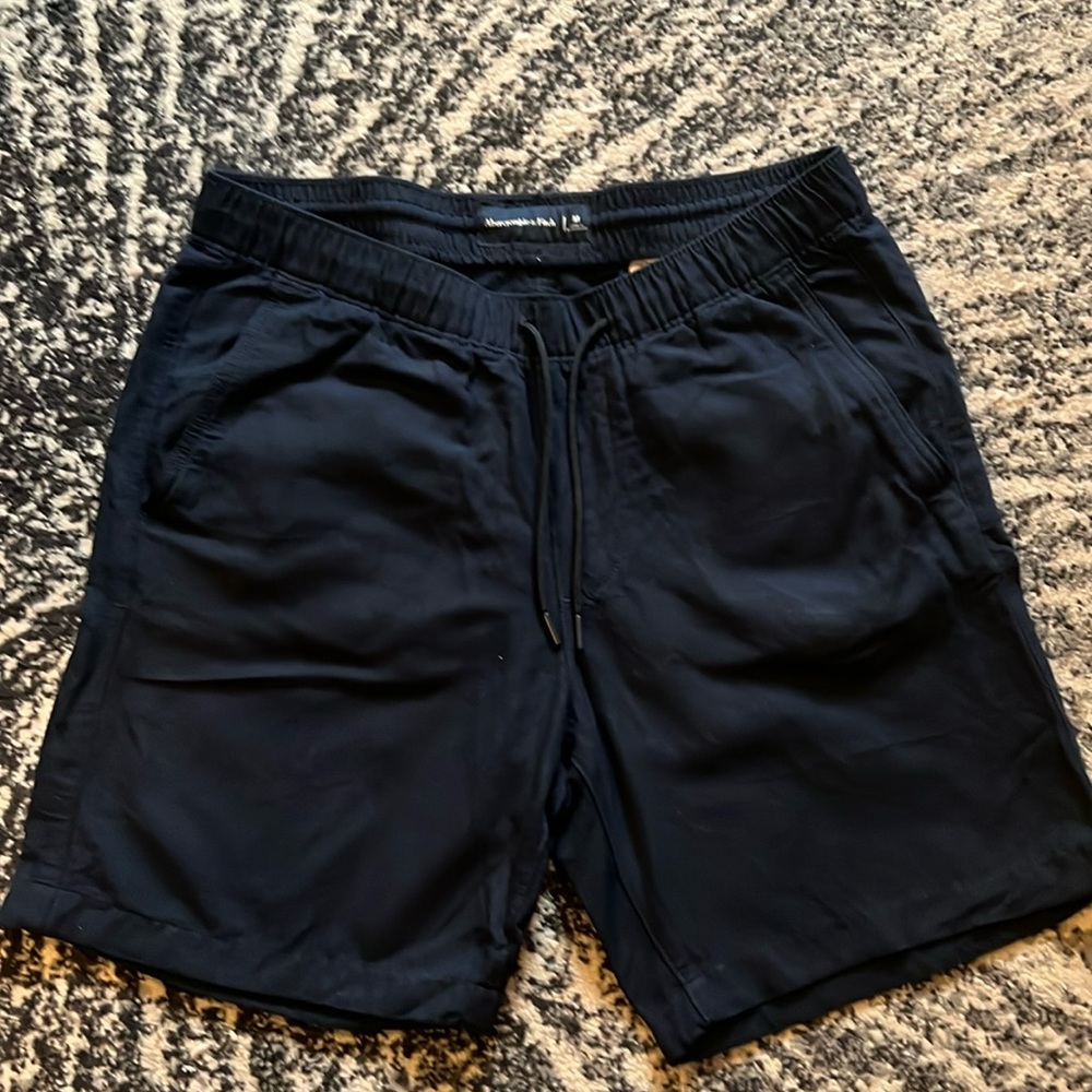 Abercrombie dark blue men’s shorts